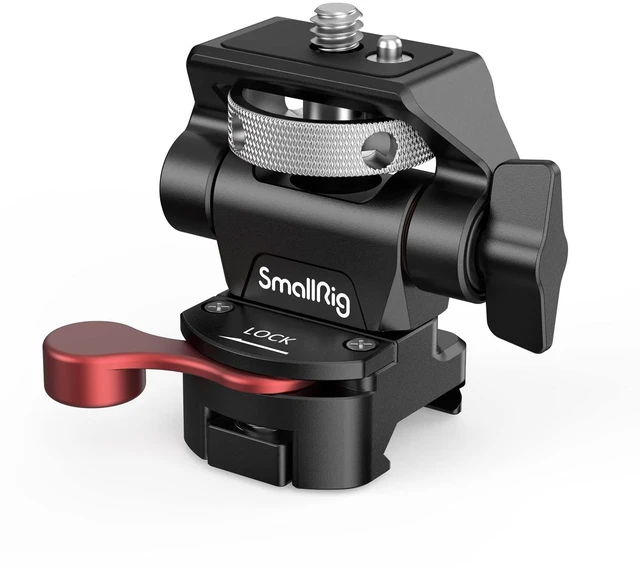 Main image of Field Monitor Mount Holder with NATO Clamp | for 5" and 7" Monitor, Swivel and Tilt Adjustable