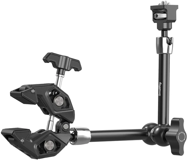 Main image of 12.9 Inches Magic Arm Clamp, with 1/4 Screw & Anti-Deflection Pin | Clamp Mount for GoPro/for Insta360 /for DJI Action/for DSLR/for Light/for Monitor/for Phone - 5312