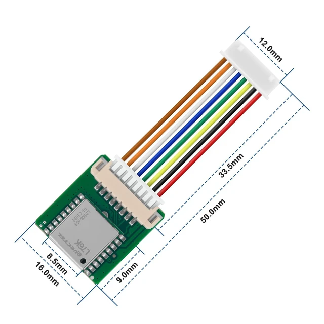 Alt view image 5 of 6 - 2PCS L76K GNSS GPS Customize Module for V4 Development Board | Mesh Node T114, High Position Accuracy Low Power High Sensitivity, Ideal for Ar duino Rasp Berry P i Smart Safety System Etc