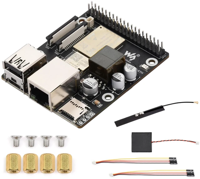 Main image of ESP32-P4 WIFI6 POE ETH AI Development Board, with ESP32-P4 and ESP32-C6 | Support Wi-Fi 6 and Bluetooth 5 (LE), Integrated PoE Module, with MIPI-CSI/DSI, USB OTG 2.0, Ethernet Port, etc.