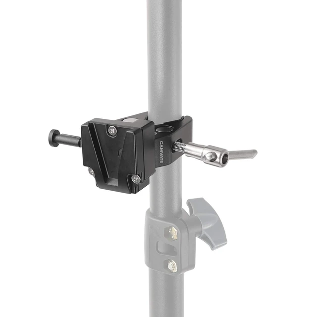 Main image of Crab Clamp+V-Lock Mount Quick Release Adapter for DSLR Camera Battery