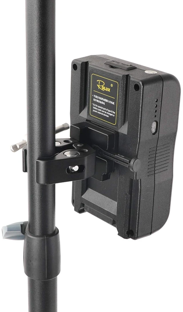 Alt view image 3 of 5 - Crab Clamp+V-Lock Mount Quick Release Adapter for DSLR Camera Battery