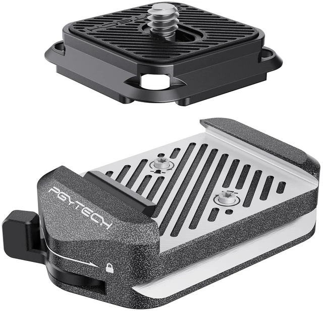 Main image of Quick Release Plate & Clamp V2 Arca Swiss Camera Mount Adapter | with 1/4" to 3/8" Screw Thread for Sony/Nikon/Fuji/Canon/DJI Switch Between Tripod/Monopod/Slider/Stabilizer