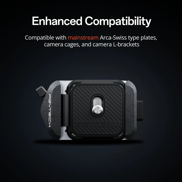 Alt view image 7 of 7 - Quick Release Plate & Clamp V2 Arca Swiss Camera Mount Adapter | with 1/4" to 3/8" Screw Thread for Sony/Nikon/Fuji/Canon/DJI Switch Between Tripod/Monopod/Slider/Stabilizer