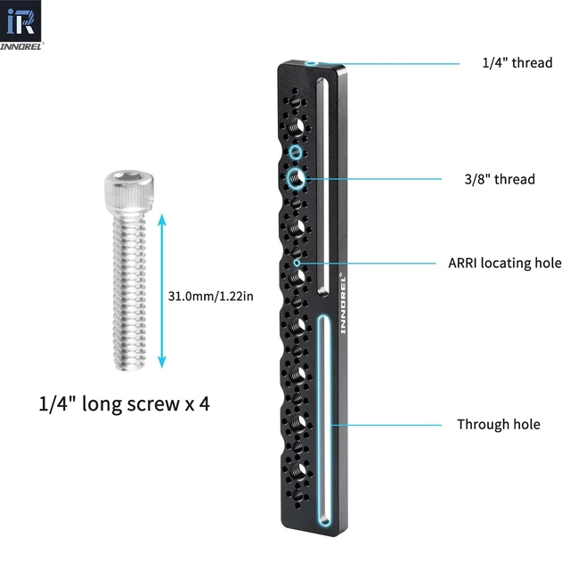Alt view image 5 of 7 - TB2403 Car Headrest Mount Camera Monitor Bracket 1/4" Screw Shooting Extension Bracket for Installing Camera Cage, Car Headrest ARRI Camera Accessories Inside Vehicle