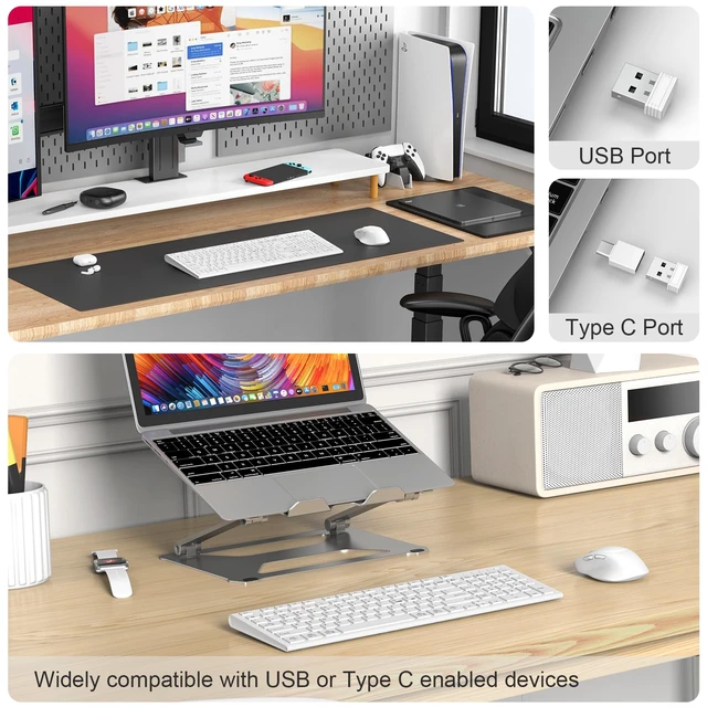 Alt view image 4 of 7 - Rechargeable Wireless Keyboard and Mouse, with Number Pad White | Quiet Silent, Slim Thin Flat Low Profile Soft Key, USB C, with Skin Cover, Ergonomic Mouse, for Mac Windows PC, Home Office