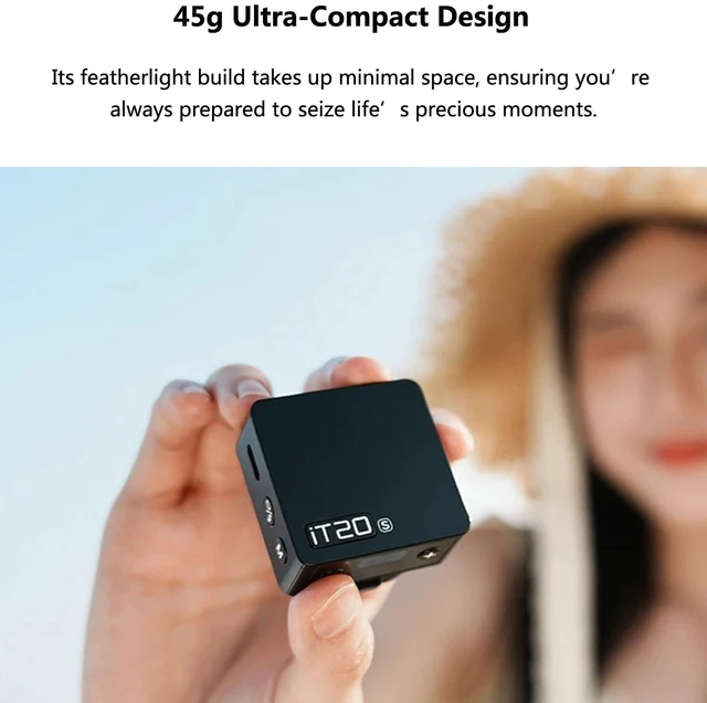 Alt view image 3 of 7 - iT20 S IT20S TTL Mini Camera Flash for Sony ZV-E10 a7IV a7CII a6700 | ZV1 A7III A7R V A7SIII ZV1 A7CR ZVE10 II a6600 a6300 etc, TTL/Manual Modes with Spreader and Color Filter