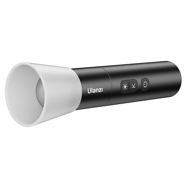 Alt view image 4 of 7 - LM07 LED Photography Flashlight, Handheld Videography Fill Light Spotlight 2000K-5500K-8000K Bi-Color Zoomable 2000mAh Rechargeable Portable Video Light for Photo, Video, Content Creation