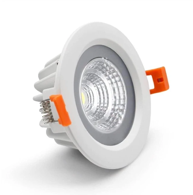 Main image of LS-PRO 3.5inch 7w LED Recessed Ceiling Light Slim Aluminium Panel, Anti Rust Fixture Downlight Shower Spotlight IP65 Waterproof for Wet Location Indoor & Outdoor Natural light/4000k-White Body