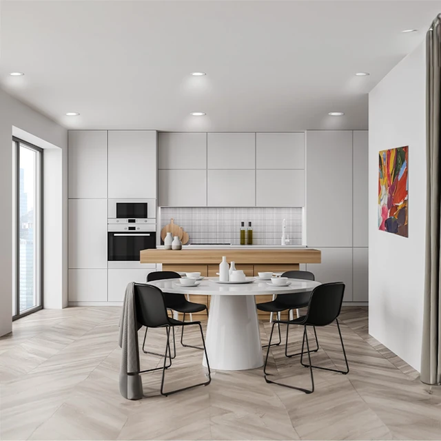 Alt view image 7 of 7 - Feit Electric 4in LED Canless Recessed Downlight, 75W Eq, 6Way | Integrated J-Box, High Output, Dimmable, 5CCT Selectable White, 90 CRI, 850 Lumens, 50,000-Hour Lifetime, 4 Pack