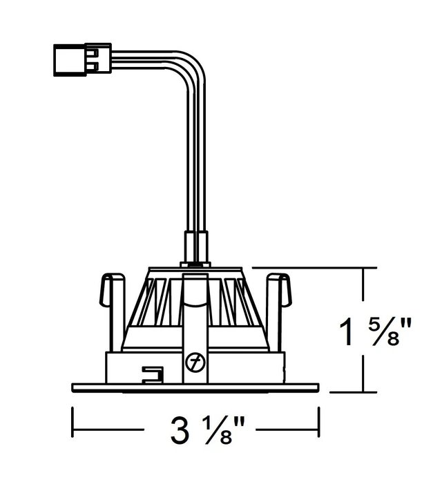 Alt view image 6 of 7 - NICOR Lighting 2 inch LED Gimbal Downlight in Oil-Rubbed Bronze, 3000K (DLG2-10-120-3K-OB)