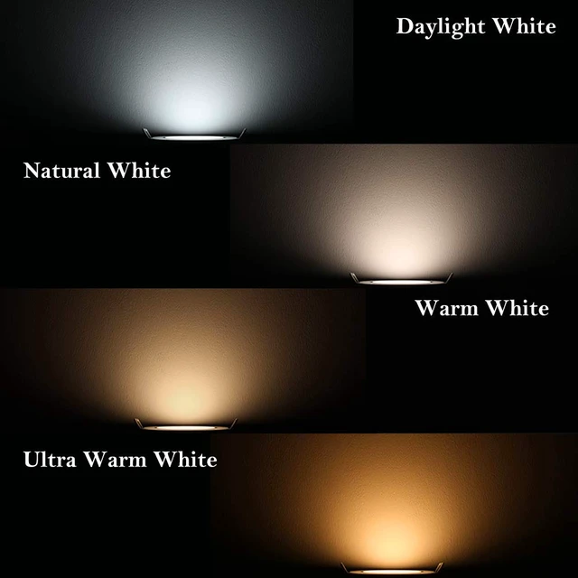 Alt view image 7 of 7 - BIRRAY 3 Inch LED Recessed Downlight, 5000K Daylight White, 5W (40W Halogen Equivalent) Dimmable LED Ceiling Light with LED Driver, CRI 80, 6 Pack