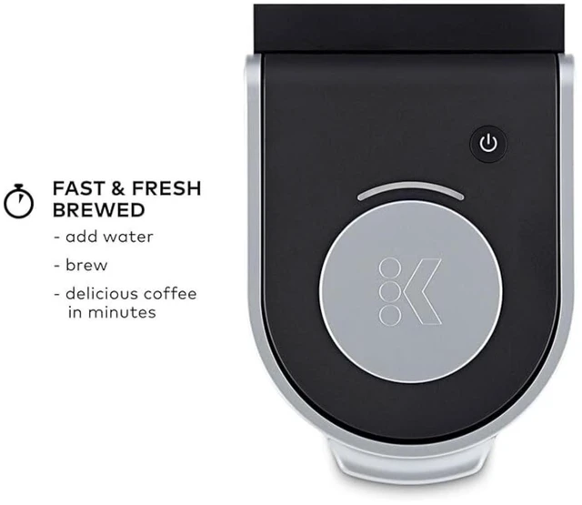 Alt view image 4 of 7 - Keurig K-Mini Plus Single Serve K-Cup Pod Coffee Maker, 12oz | 6 to 12oz Brew Size, Stores up to 9 Pods