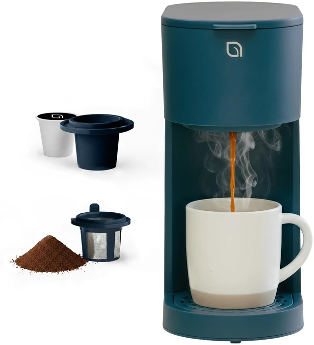 Main image of WILLOW K-Cup Coffee Maker, Single Serve Coffee Maker with 6 to 12oz Brew Size & Strong Brew Option, Single Cup Coffee maker made with 99% PCR Recycled Plastics, Coffee Machine