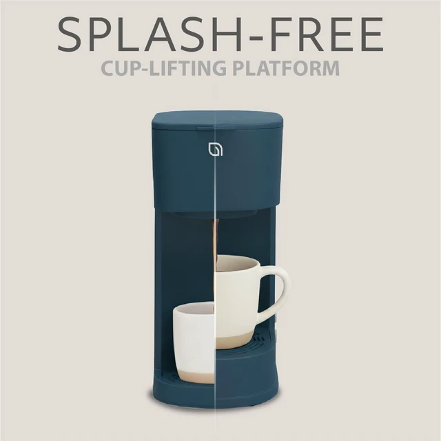 Alt view image 3 of 7 - WILLOW K-Cup Coffee Maker, Single Serve Coffee Maker with 6 to 12oz Brew Size & Strong Brew Option, Single Cup Coffee maker made with 99% PCR Recycled Plastics, Coffee Machine