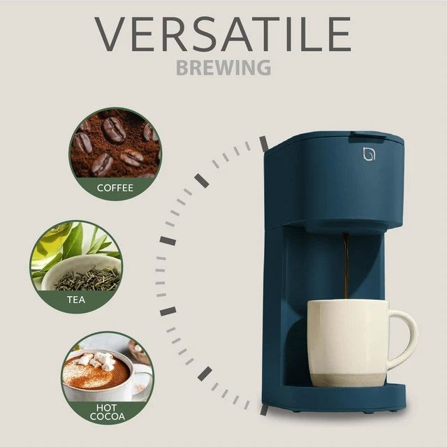 Alt view image 4 of 7 - WILLOW K-Cup Coffee Maker, Single Serve Coffee Maker with 6 to 12oz Brew Size & Strong Brew Option, Single Cup Coffee maker made with 99% PCR Recycled Plastics, Coffee Machine