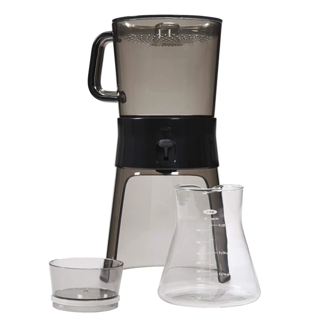 Main image of OXO Brew Cold Brew Coffee Maker | OXO Good Grips Cold Brew Coffee Maker 32 oz, Iced Coffee Maker with Carafe, Brews Cold Brew Concentrate