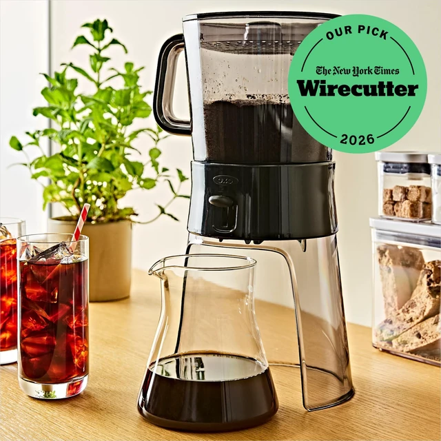 Alt view image 7 of 7 - OXO Brew Cold Brew Coffee Maker | OXO Good Grips Cold Brew Coffee Maker 32 oz, Iced Coffee Maker with Carafe, Brews Cold Brew Concentrate