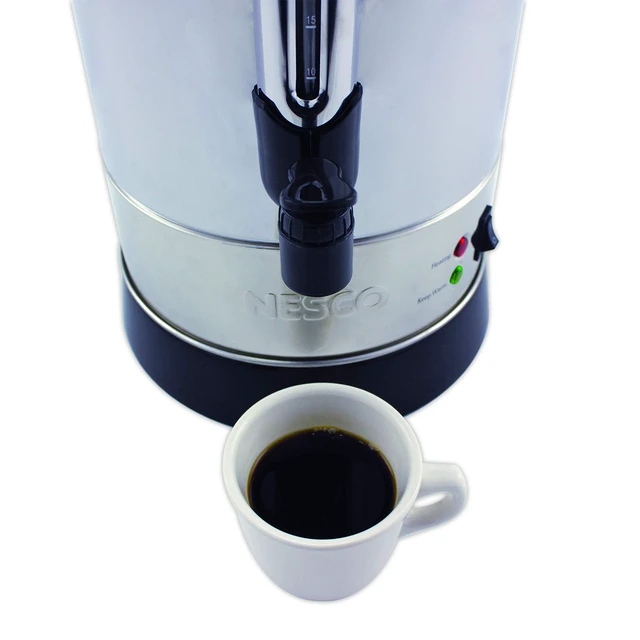 Alt view image 4 of 4 - Nesco Professional Coffee Urn, 30 Cups, Stainless Steel