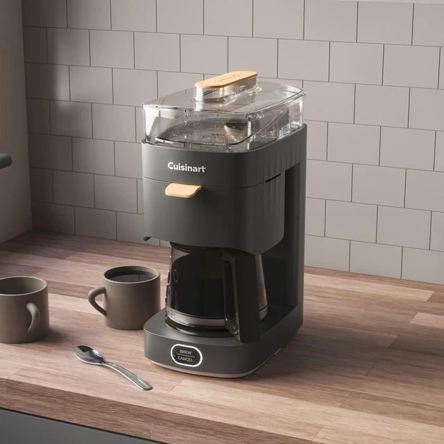Alt view image 4 of 7 - Cuisinart Soho 5-Cup Coffee Maker, 800 watts, Black, DCC-5BK