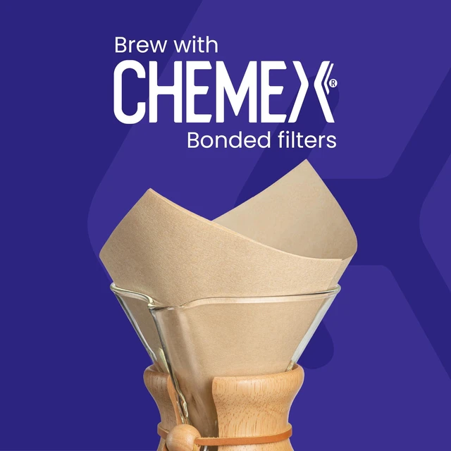 Alt view image 3 of 7 - Chemex Pour-Over Glass Coffeemaker - Glass Handle Series - 10-Cup - Exclusive Packaging