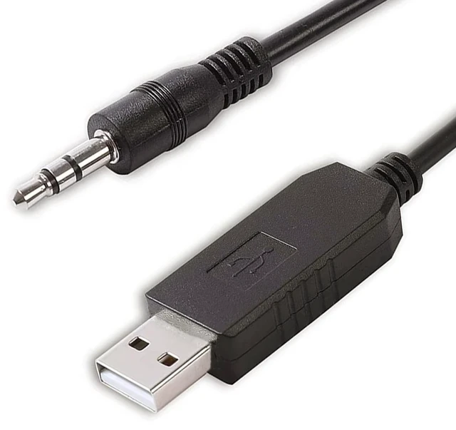 Main image of NITOMTYU TTL-232R-5V-AJ 3.5mm Audio Jack UART Adapter Cable, TTL to USB UART 5V Serial Converter Cable, 6 Feet