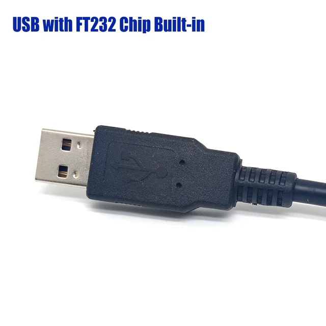 Alt view image 4 of 6 - NITOMTYU TTL-232R-5V-AJ 3.5mm Audio Jack UART Adapter Cable, TTL to USB UART 5V Serial Converter Cable, 6 Feet