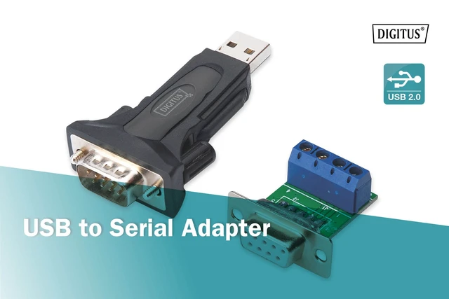 Alt view image 5 of 7 - Digitus USB to Serial Adapter, USB 2.0