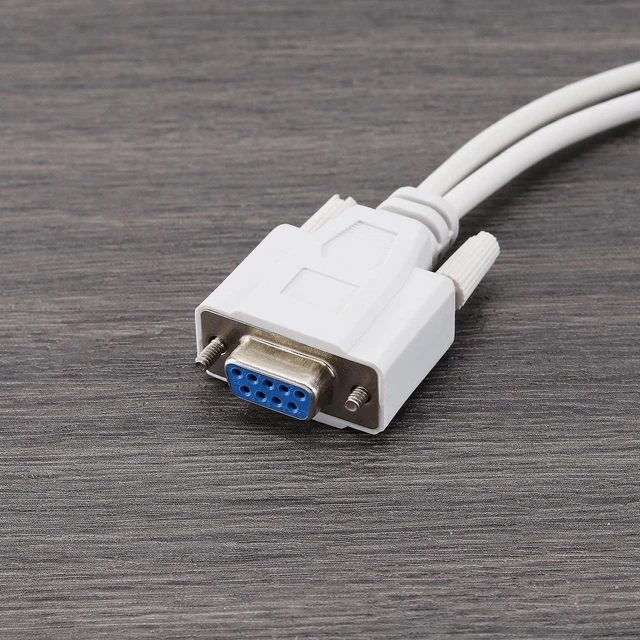 Alt view image 5 of 7 - ECSiNG 2Pcs DB9 Serial Splitter Cable Replacement DB9 9 Pin 1 Female Ale to 2 Male Rs232 Serial Splitter Adapter Accessories for Connecting Computers Digital Machine Tools
