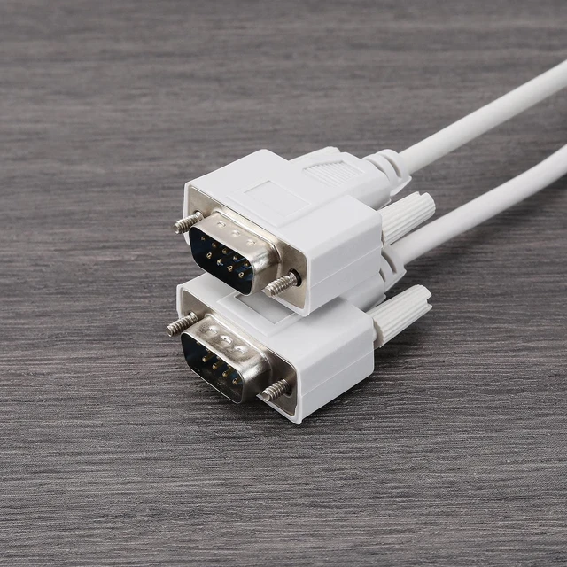 Alt view image 6 of 7 - ECSiNG 2Pcs DB9 Serial Splitter Cable Replacement DB9 9 Pin 1 Female Ale to 2 Male Rs232 Serial Splitter Adapter Accessories for Connecting Computers Digital Machine Tools