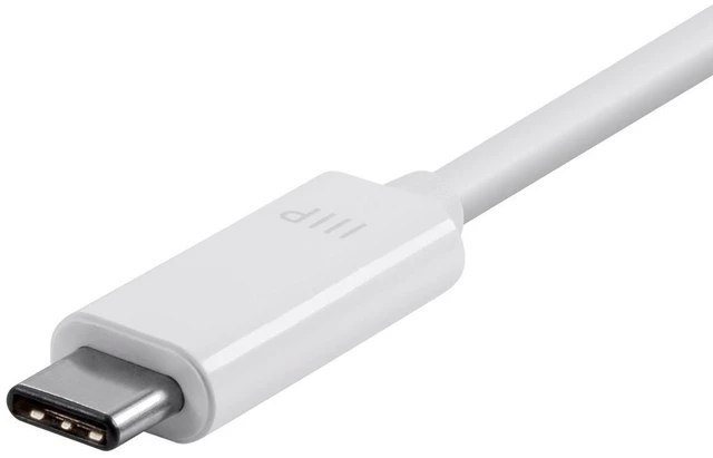 Alt view image 4 of 5 - Monoprice USB-C Multiport Adapter - HDMI and USB-C Ports, Mirror Display, Up To 1080p @ 60hz, White - Select Series