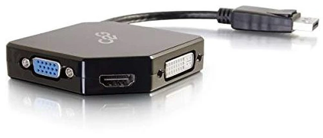 Alt view image 2 of 4 - C2G/Cables to Go DisplayPort to HDMI, VGA, or DVI Adapter Converter (54340)