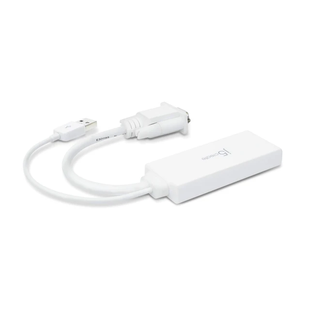 Alt view image 5 of 6 - j5create HDMI to VGA Adapter- 4K 1080p @ 60 Hz | 1.62 Gbps and 2.7 Gbps | Compatible with Apple iMac or MacBook, PC, HDTV, Projectors and More