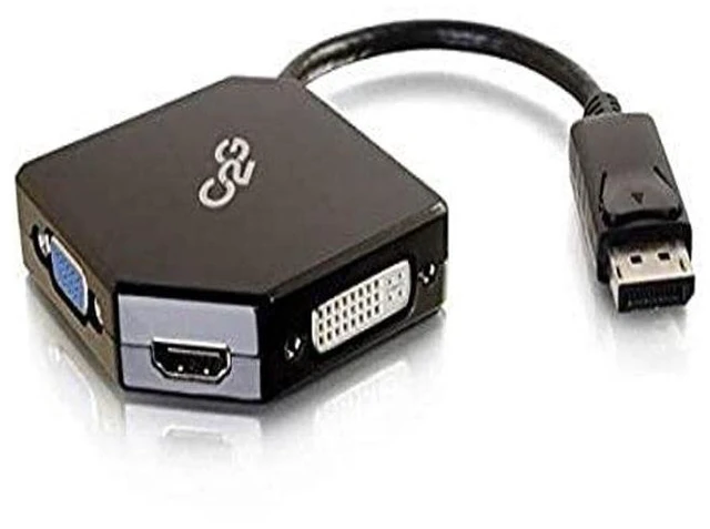 Main image of C2G/Cables to Go DisplayPort to HDMI, VGA, or DVI Adapter Converter (54340)