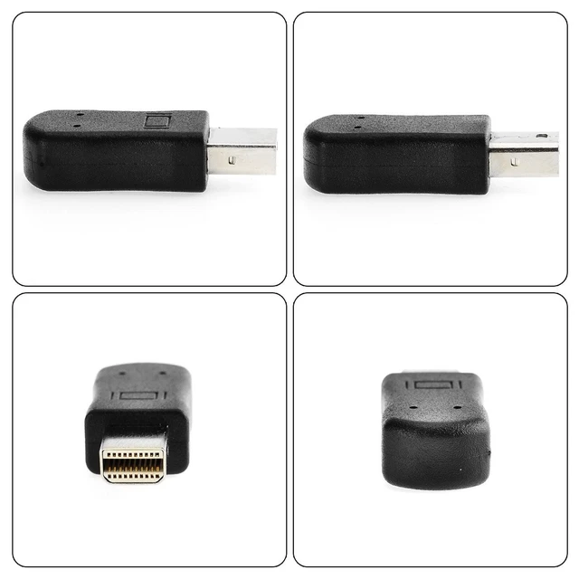Alt view image 2 of 7 - FREEGENE Mini DP Dummy Plug Thunderbolt 2 Display Emulator 4K 3840x2160@17Hz-3 Pack