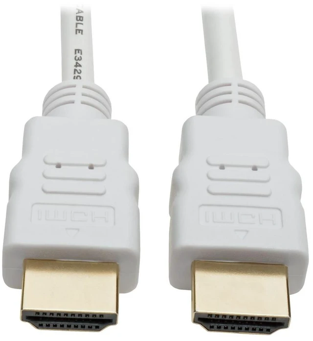 Main image of TRIPP LITE High Speed HDMI 4K Cable, High-Definition Digital Video Audio 4K @ 30Hz M/M, 16', White (P568-016-WH)