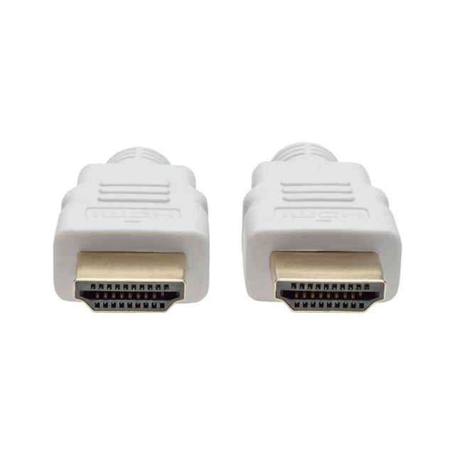 Alt view image 3 of 5 - TRIPP LITE High Speed HDMI 4K Cable, High-Definition Digital Video Audio 4K @ 30Hz M/M, 16', White (P568-016-WH)