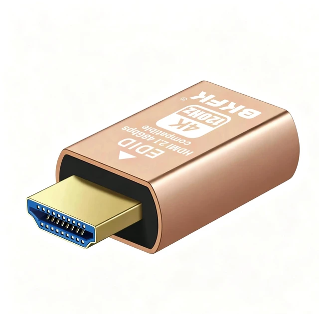 Main image of HDMI-2.1 4K 120Hz hdmi Dummy Plug - Display to hdmi Adapter, Luna Display Virtual Window for Home-edid Emulator-Dummy, displayport Headless dummie dongle