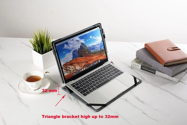 Alt view image 3 of 7 - Berfea Protective Case Cover for Lenovo Yoga Pro 9 16imh9 16irp8 16iah10, Yoga Pro 9i Aura Edition 16 inch Laptop Notebook Sleeve Hard Carry Case