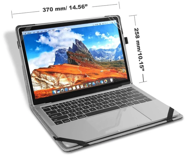 Alt view image 6 of 7 - Berfea Protective Case Cover for Lenovo Yoga Pro 9 16imh9 16irp8 16iah10, Yoga Pro 9i Aura Edition 16 inch Laptop Notebook Sleeve Hard Carry Case