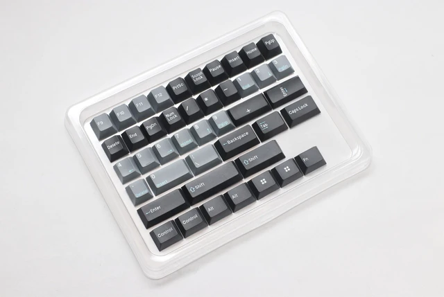 Alt view image 3 of 6 - Ducky Skyline 133 Key Cherry Profile Tripleshot PBT Keycap Set | High-density PBT keycap set, Cherry profile, for mechanical keyboards with MX style switches