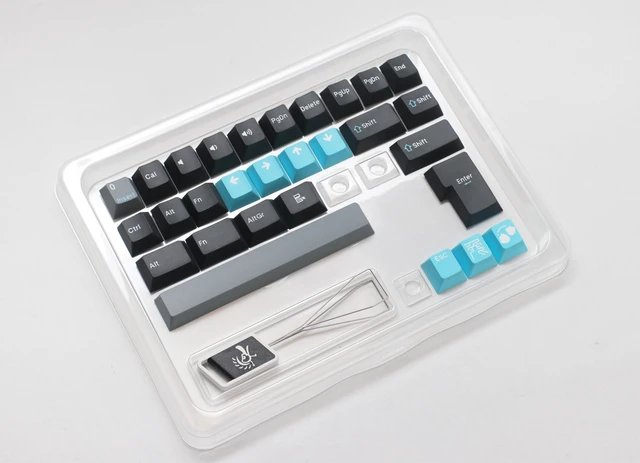 Alt view image 4 of 6 - Ducky Skyline 133 Key Cherry Profile Tripleshot PBT Keycap Set | High-density PBT keycap set, Cherry profile, for mechanical keyboards with MX style switches