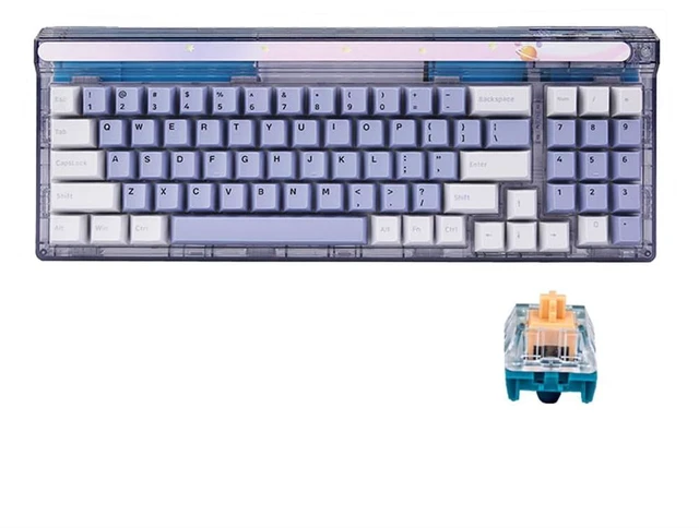 Main image of GM780 Gaming Keyboard,Wireless/Wired/Bluetooth Mechanical Keyboard | Gaming Keyboard,Wireless/Wired/Bluetooth Mechanical Keyboard,75%,RGB Backlit,Hot Swappable,Compact,Computer,PC,Dai Luo Switch