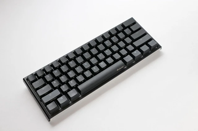 Alt view image 2 of 7 - Ducky One 2 Pro Mini Mechanical Keyboard, RGB LED - Cherry Silver (US) | 60% mechanical gaming keyboard with RGB backlight