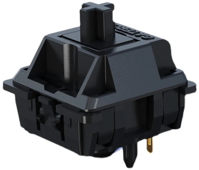 Main image of Gateron Oil King V2 Linear Switch - 55g Mechanical Keyboard Switches, 5 Pin Factory Pre-Lubed for Smooth & Quiet Typing, Compatible with Custom Gaming Keyboards(108 PCS)