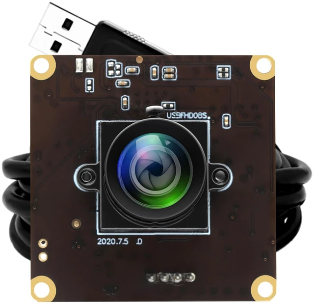 Main image of IFWATER USB 260fps High Speed 110 Wide Angle No Distortion Lens Camera Module 2MP USB UVC Video Lightburn Industrial Camera Plug and Play for Laptop Raspberry Pi Jetson Nano