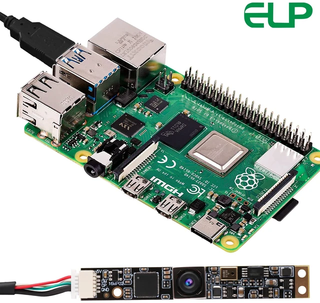 Alt view image 2 of 7 - 16mp Mini Strip Autofocus USB Camera Module with Microphone for Computer | UVC USB2.0 Lightburn Camera for Laser, Auto Focus Micro USB Security PC Camera, Industrial CCTV Video Webcam for Robotics