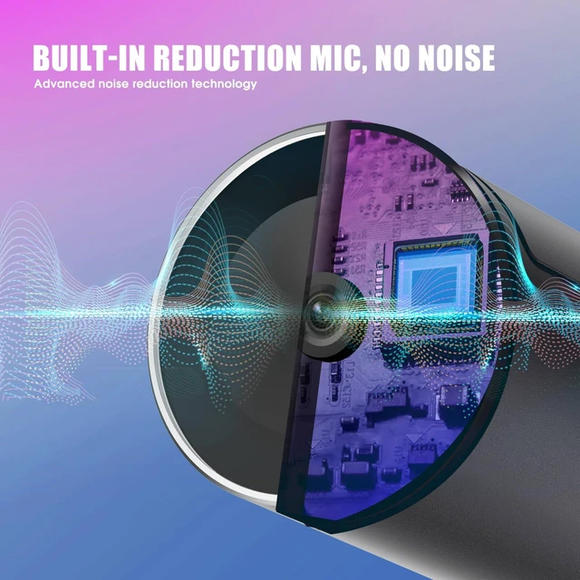 Alt view image 5 of 7 - QijiaView 4K Webcam, UHD CMOS Sensor, Noise Canceling Mic, AI Autofocus, Adjustable FOV, Built-in Privacy Cover, Works for Teams, Zoom, Google Meet, PC/Mac/Laptop/MacBook/Tablet