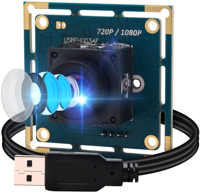 Main image of 1080P USB Camera Module Autofocus High Speed Webcam Board for Computer