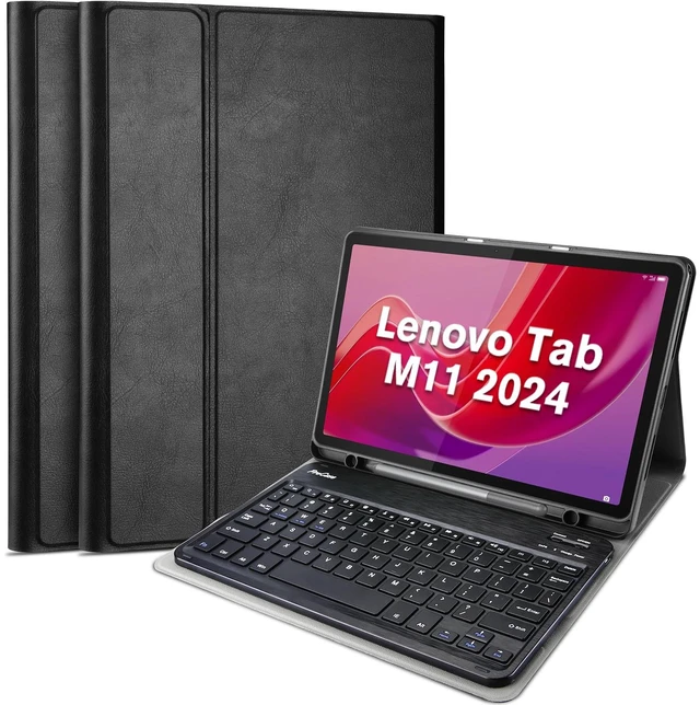Main image of ProCase Keyboard Case for Lenovo Tab M11 / K11 LTE 11" (2024 Release), Black